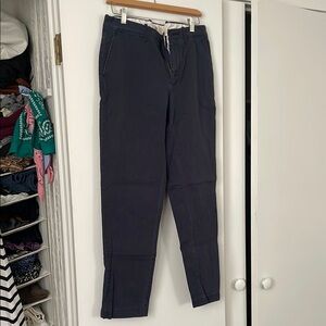 J. Crew Mens Navy Chinos